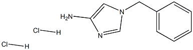 1-benzyl-1H-imidazol-4-amine dihydrochloride Structure