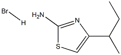 4-(butan-2-yl)-1,3-thiazol-2-amine hydrobromide Structure