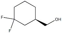 [(1R)-3,3-difluorocyclohexyl]methanol Structure