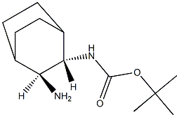tert-butyl N-[(2S,3S)-3-aminobicyclo[2.2.2]octan-2-yl]carbamate Structure