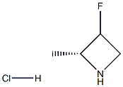 (2R)-3-fluoro-2-methylazetidine hydrochloride Structure