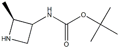 tert-butyl N-[(2S)-2-methylazetidin-3-yl]carbamate Structure