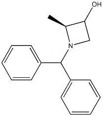 (2S)-1-(diphenylmethyl)-2-methylazetidin-3-ol Structure