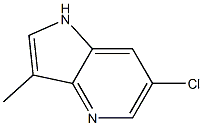 6-chloro-3-methyl-1H-pyrrolo[3,2-b]pyridine 구조식 이미지
