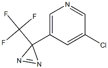 3-chloro-5-(3-(trifluoromethyl)-3H-diazirin-3-yl)pyridine Structure