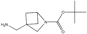 tert-butyl 4-(aminomethyl)-2-azabicyclo[2.1.1]hexane-2-carboxylate Structure