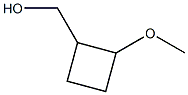 (2-methoxycyclobutyl)methanol Structure