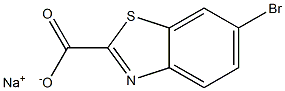 sodium 6-bromo-1,3-benzothiazole-2-carboxylate Structure