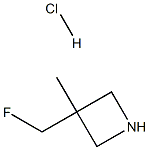 3-(fluoromethyl)-3-methylazetidine hydrochloride 구조식 이미지
