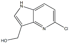 (5-Chloro-1H-pyrrolo[3,2-b]pyridin-3-yl)-methanol Structure