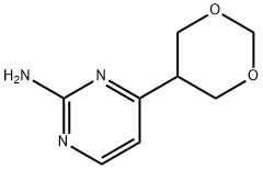 4-(1,3-dioxan-5-yl)pyrimidin-2-amine Structure