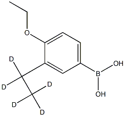 4-Ethoxy-3-(ethyl-d5)-phenylboronic acid Structure