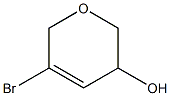 5-bromo-3,6-dihydro-2H-pyran-3-ol Structure