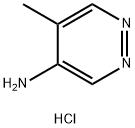 5-methylpyridazin-4-amine hydrochloride Structure