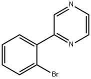 2-(2-bromophenyl)pyrazine Structure