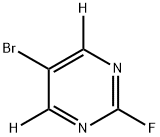 5-bromo-2-fluoropyrimidine-4,6-d2 Structure