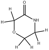 morpholin-3-one-2,2,5,5,6,6-d6 Structure