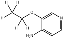 3-(ethoxy-d5)pyridin-4-amine 구조식 이미지