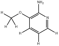 3-(methoxy-d3)pyridin-4,5,6-d3-2-amine Structure