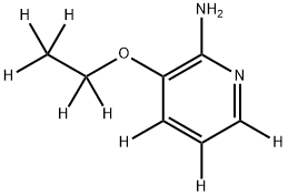 3-(ethoxy-d5)pyridin-4,5,6-d3-2-amine 구조식 이미지