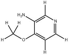 4-(methoxy-d3)pyridin-2,5,6-d3-3-amine 구조식 이미지