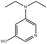 3-Hydroxy-5-(diethylamino)pyridine Structure