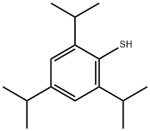 Benzenethiol, 2,4,6-tris(1-methylethyl)- 구조식 이미지