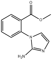 methyl 2-(2-amino-1H-imidazol-1-yl)benzoate Structure