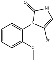 5-bromo-1-(2-methoxyphenyl)-1,3-dihydro-2H-imidazol-2-one Structure