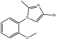4-bromo-1-(2-methoxyphenyl)-2-methyl-1H-imidazole Structure