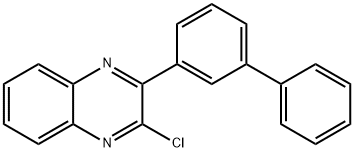 Quinoxaline, 2-[1,1'-biphenyl]-3-yl-3-chloro- Structure