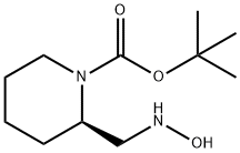 tert-butyl (2R)-2-[(hydroxyamino)methyl]piperidine-1-carboxylate Structure