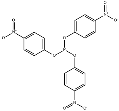Phosphorous acid, tris(4-nitrophenyl) ester Structure