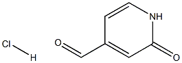 2-Oxo-1,2-dihydro-pyridine-4-carbaldehyde hydrochloride Structure