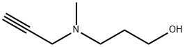 3-(Methyl(prop-2-ynyl)aMino)propan-1-ol Structure