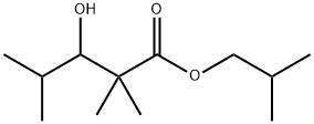 Pentanoic acid, 3-hydroxy-2,2,4-trimethyl-, 2-methylpropyl ester Structure