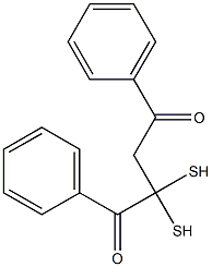2-[(2-oxo-2-phenylethyl)disulfanyl]-1-phenylethan-1-one 구조식 이미지