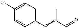 2-Propenal,3-(4-클로로페닐)-2-메틸- 구조식 이미지