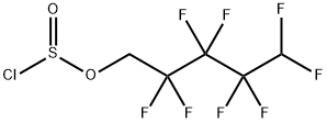 Chlorosulfurous acid, 2,2,3,3,4,4,5,5-octafluoropentyl ester Structure