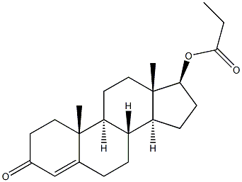 Testosterone Propionate Impurity 5 Structure