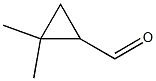 2,2-dimethylcyclopropane-1-carbaldehyde Structure