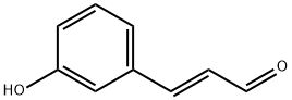 (E)-3-(3-hydroxyphenyl)acrylaldehyde Structure