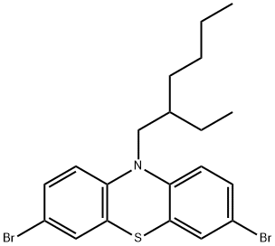 264263-98-1 10H-Phenothiazine, 3,7-dibromo-10-(2-ethylhexyl)-