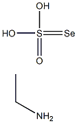 2-aminoethaneselenosulfuric acid Structure