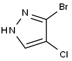 5-bromo-4-chloro-1H-pyrazole 구조식 이미지