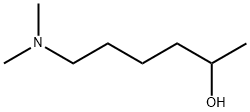 6-(dimethylamino)hexan-2-ol Structure