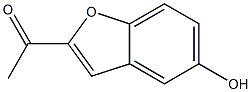 1-(5-Hydroxybenzofuran-2-yl)ethan-1-one Structure