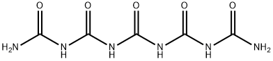 2,4,6,8-Tetraazanonanediamide,3,5,7-trioxo- Structure