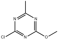 2-Chloro-4-methyl-6-methoxy-1,3,5-triazine 구조식 이미지