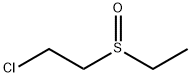 Ethane, 1-chloro-2-(ethylsulfinyl)- Structure